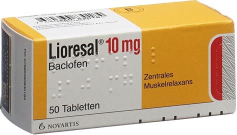 Lioresal Tabletten 10mg 50 Stück in der Adler Apotheke