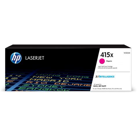 HP 415X Original Magenta 1 Pieza S