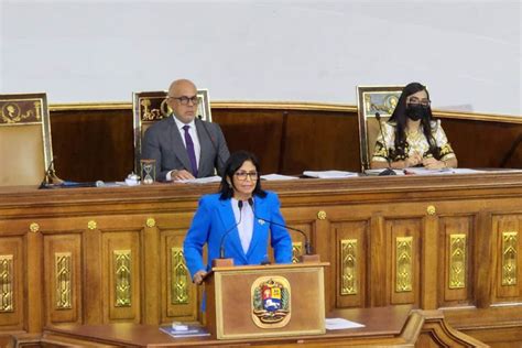 Delcy Rodr Guez Presenta Presupuesto Un D A Antes De Vencer Plazo