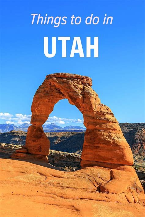 What Are The Best Things To Do In Utah Help Us Create Our Utah Bucket