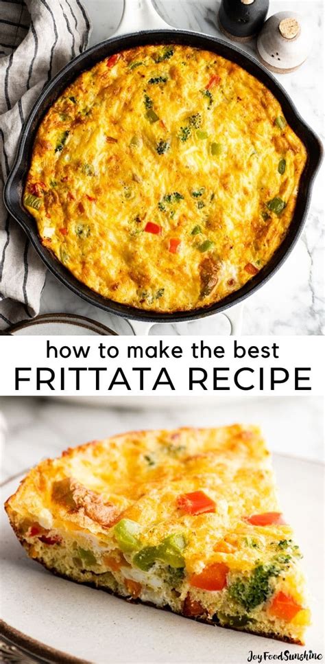 This Easy Frittata Recipe Is The Perfect Quick And Healthy Dinner