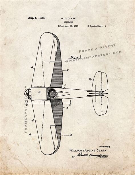 Pin By Frame A Patent On Aircraft Patent Prints With Images Patent