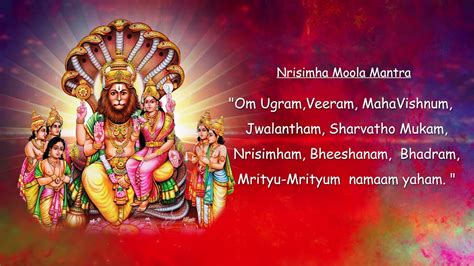 Ugra Narasimha Mantra