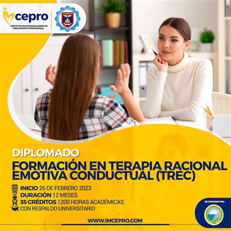 Formaci N En Terapia Racional Emotiva Conductual Trec