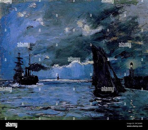 Seascape Night Monet Hi Res Stock Photography And Images Alamy