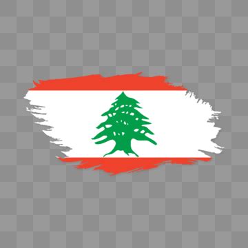 Lebanon Flag Vector Hd PNG Images Lebanon Flag Vector With Watercolor