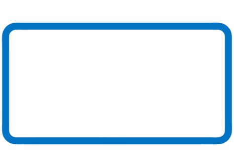 Rectangle Outline Png Free