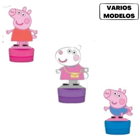 Sellos de Peppa pig con figura Librería y Juguetería Oxford en Mar