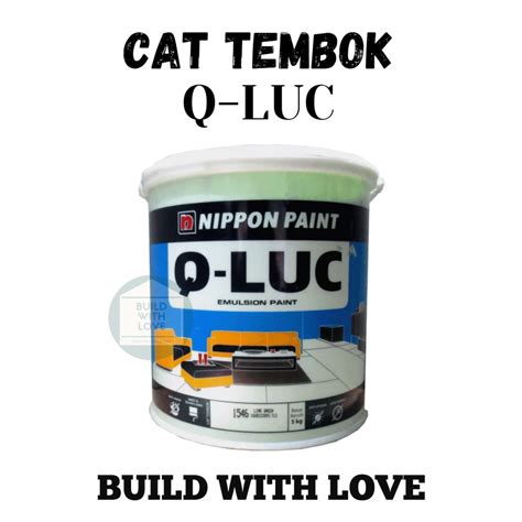 Jual Cat Tembok Q Luc 4 5 KG Nippon Paint Shopee Indonesia