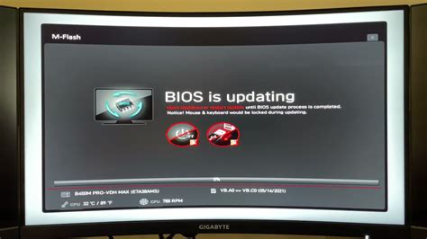 How To Update Bios On Msi Motherboard Using M Flash Youtube