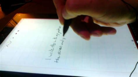 writing   lenovo thinkpad tablet youtube