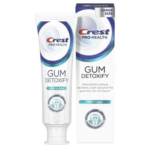 Crest Pro Health Gum Detoxify Deep Clean Toothpaste Pack Of 18 18 Pack Smith’s Food And Drug