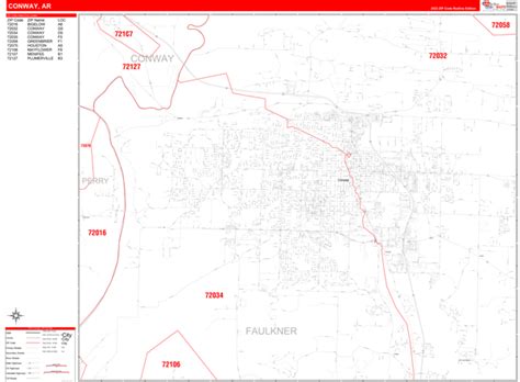 Maps Of Conway Arkansas