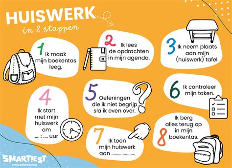 Help Hoe Begin Ik Samen Met Mijn Kind Aan Huiswerk Smartiest