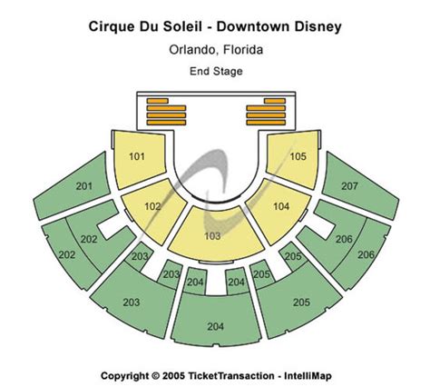 Cirque Du Soleil Disney Springs Tickets Seating Charts And Schedule