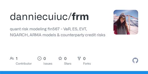 GitHub Danniecuiuc Frm Quant Risk Modeling Fin567 VaR ES EVT