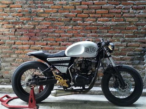 Caferacer Basic Mega Pro 2013 Plat L Cafe Racer Japstyle Custom