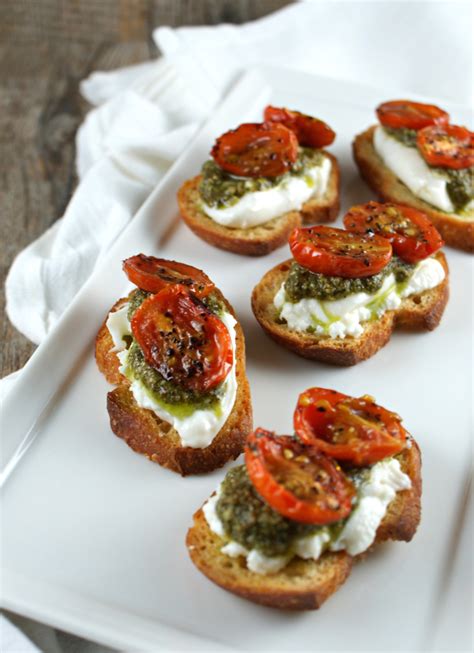 Authentic Suburban Gourmet Friday Night Bites Roasted Tomato Burrata