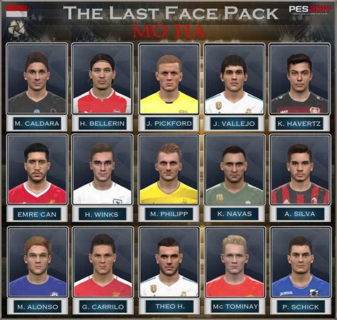 Ultigamerz PES 2017 The Last Face Pack Collection 2017 18