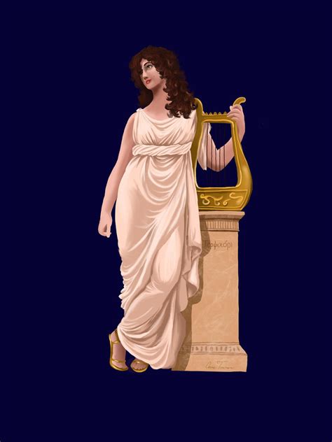 Muse Of Music And Dance Terpsichore By Mistycascade On Deviantart