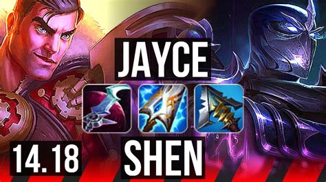 Jayce Vs Shen Top 49k Dmg 6 Solo Kills Legendary Euw Diamond