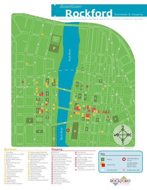 Map of Downtown Rockford, IL | Rockford Directions