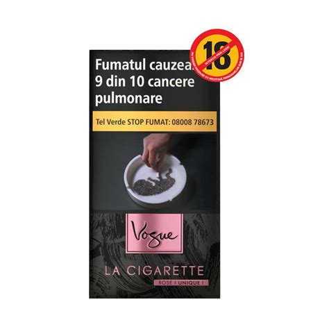 Tigari Vogue La Cigarette Unique Rose