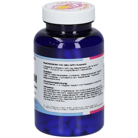 Gall Pharma Magnesium Mg Gph Kapseln St Shop Apotheke