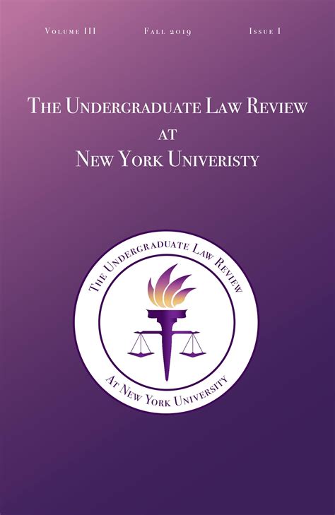 Ulr Fall 2019 Print By Undergraduate Law Review At Nyu Issuu