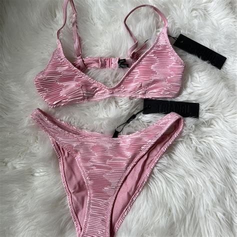 Beautiful Pink Nary Triangl Bikini Brand New With Depop