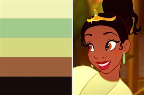 The Princess And The Frog Color Scheme For Disneys Animated Movie Pocahon