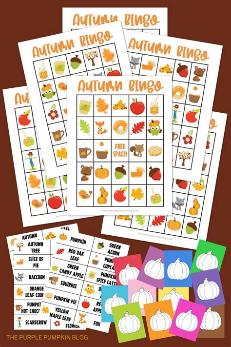 Free Printable Fall Bingo Cards