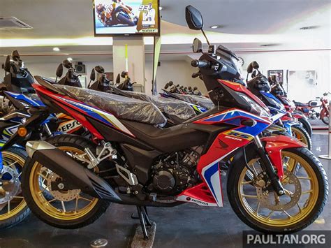 2020 Honda RS150R V2 Spotted In Malaysian Dealer Five New Colours