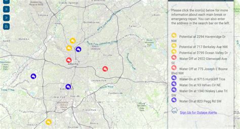 [UPDATE] Water main break causes water outage across Atlanta; boil advisory issued – Decaturish