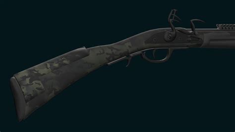 Tactical Musket 3D model | CGTrader