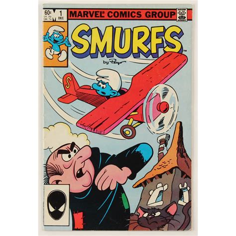 1982 "Smurfs" Issue #1 Marvel Comic Book | Pristine Auction