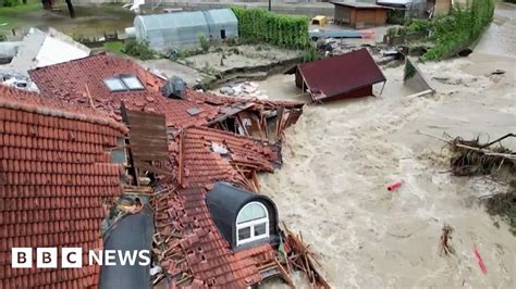 Slovenia Floods Worst Ever Natural Disaster Bbc News