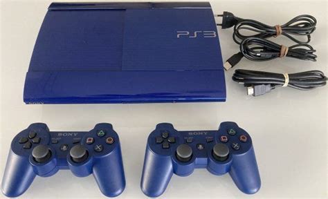 Playstation Konsole Super Slim Gb Blau Sony Ps Kaufen Auf Ricardo