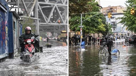 New York City Declares State Of Emergency Amid Relentless Rainfall And