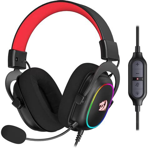 Redragon H510 Zeus 2 Gaming Headset 7 1 Surround Sound Black