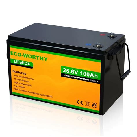 Produttore OEM Batteria Al Litio Ferro Fosfato LiFePO4 24 V 100 Ah