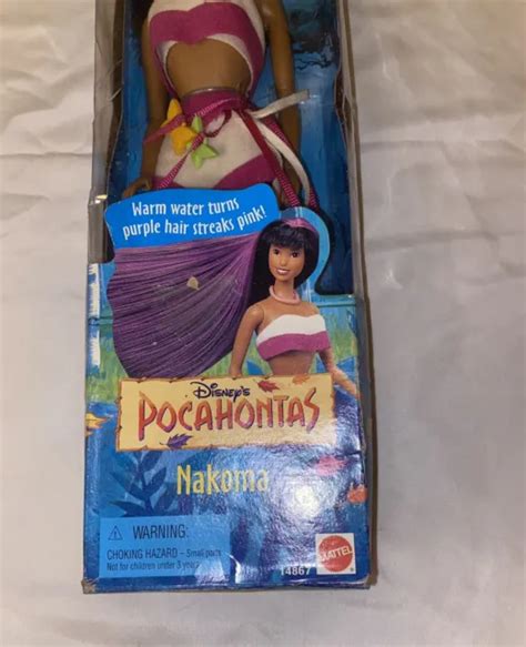 Vintage Disney Pocahontas Color Splash Hair Nakoma Mattel