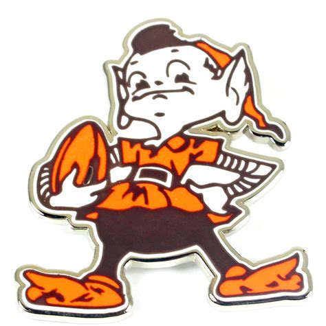 Cleveland Browns Mascot Retro Pin