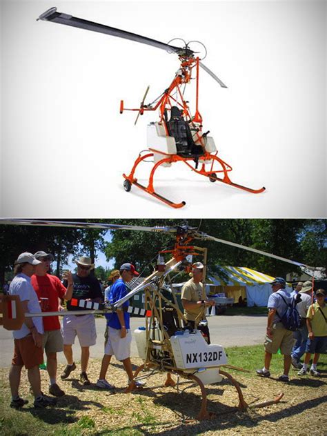 A Look Back at the Dragonfly DF1, a One-Man Helicopter Powered by Hydrogen Peroxide Fueled ...