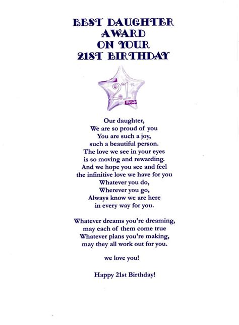 21st Birthday Quotes For Daughter From Dad - ShortQuotes.cc