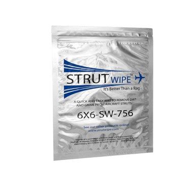 Strut Wipe, Pre-Saturated MIL-PRF-5606 - Business Aircraft Consumables