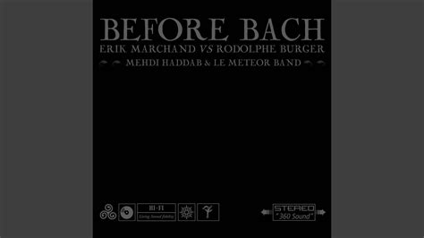 Before Bach YouTube