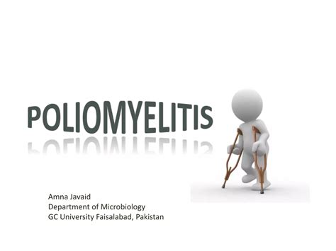 Poliomyelitis Ppt