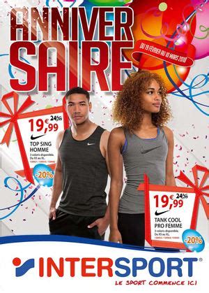 Calam O Catalogue Anniversaire Intersport