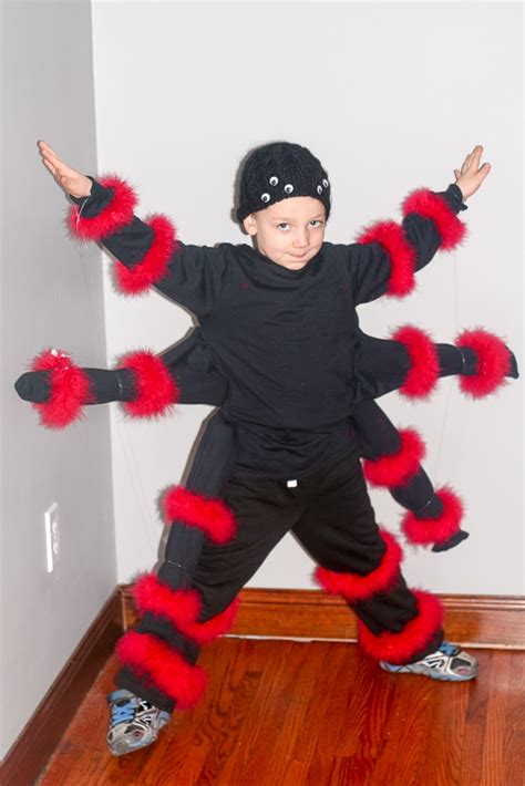 Diy Spider Costume For Kids Diy Halloween Costume